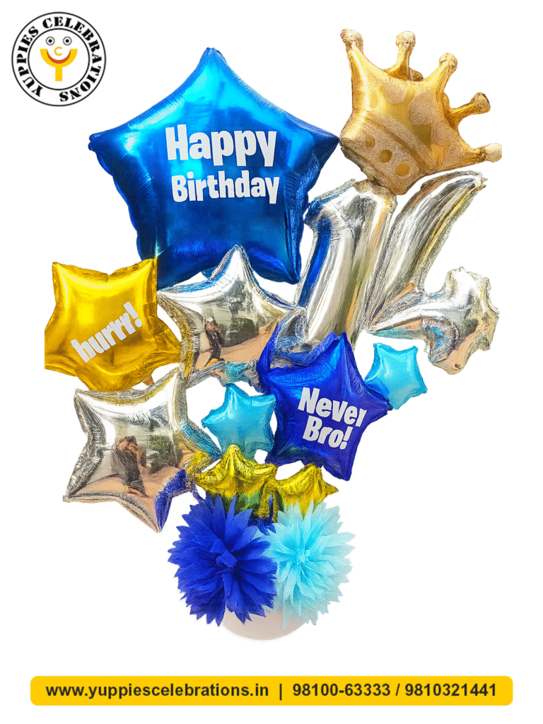 Balloon Bouquet Decoration by Yuppies Celebrations | Party Planner Delhi