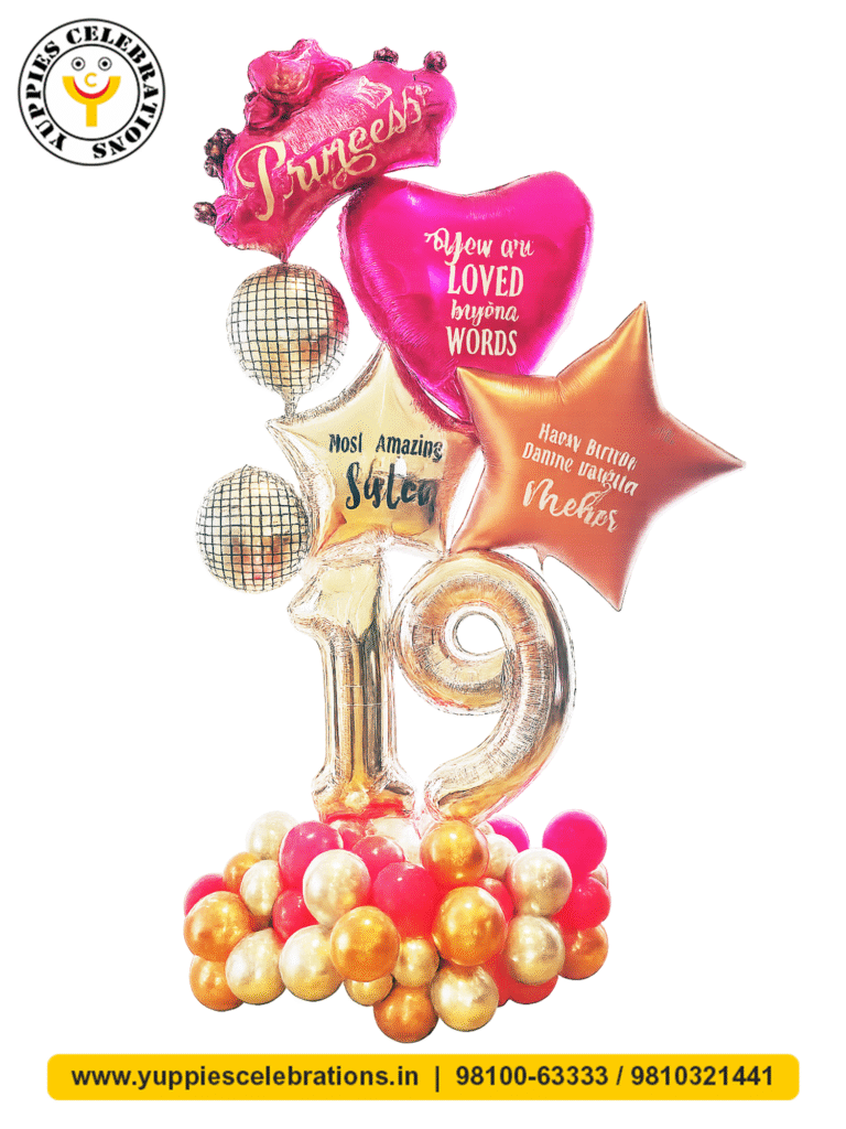 Balloon Bouquet Decoration by Yuppies Celebrations | Party Planner Delhi