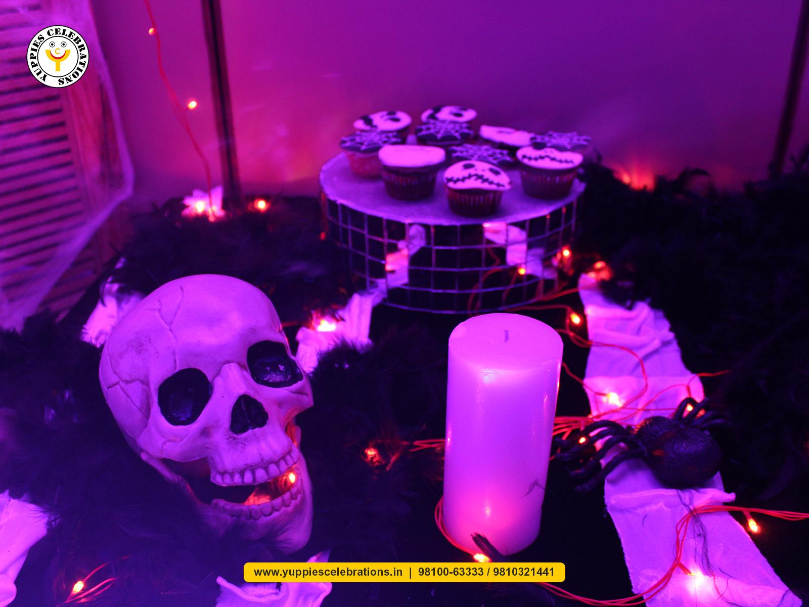 Spooky Halloween Theme Party Decoration by Yuppies Celebrations | Party Planner Delhi