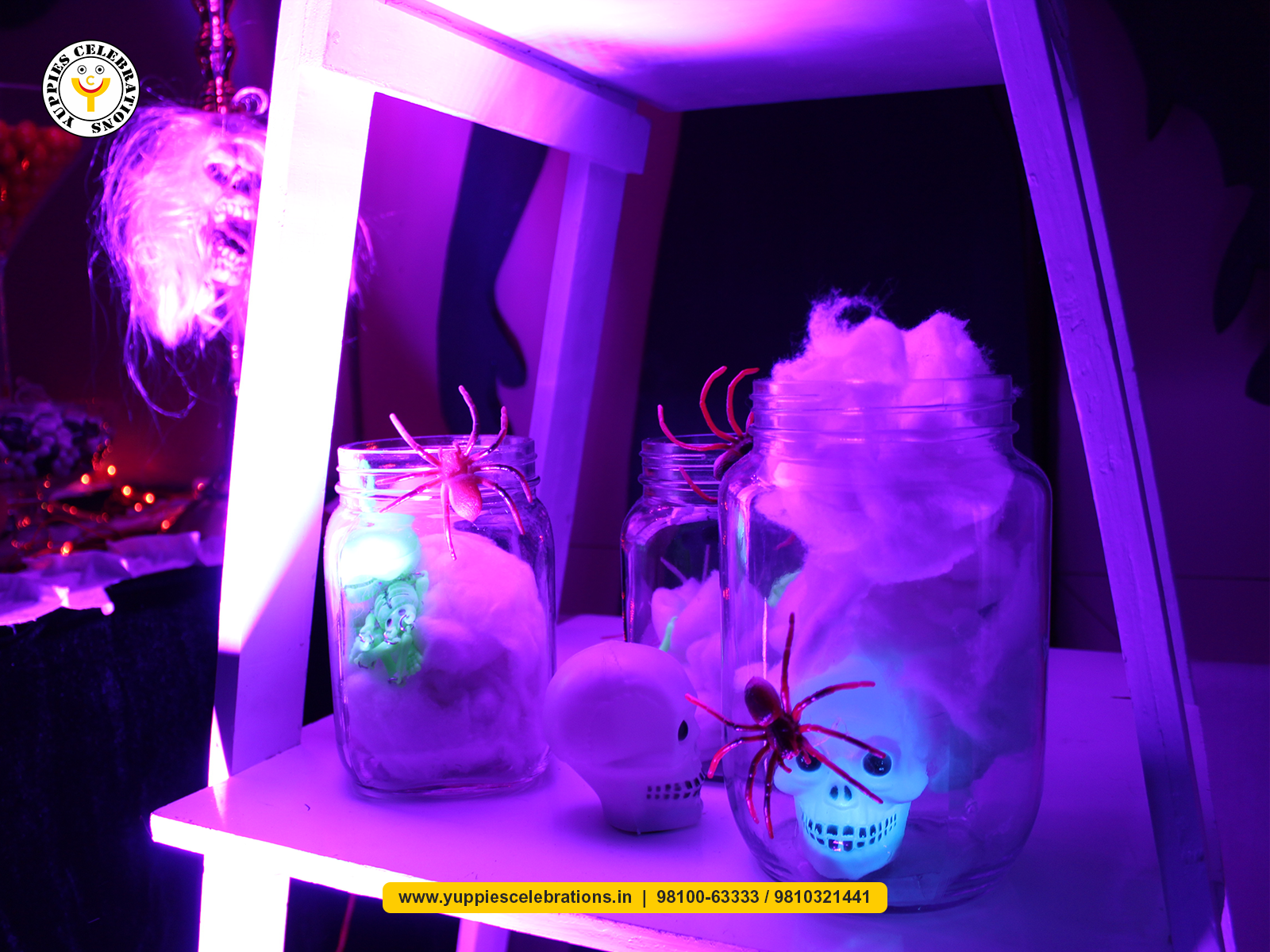Spooky Halloween Theme Party Decoration by Yuppies Celebrations | Party Planner Delhi