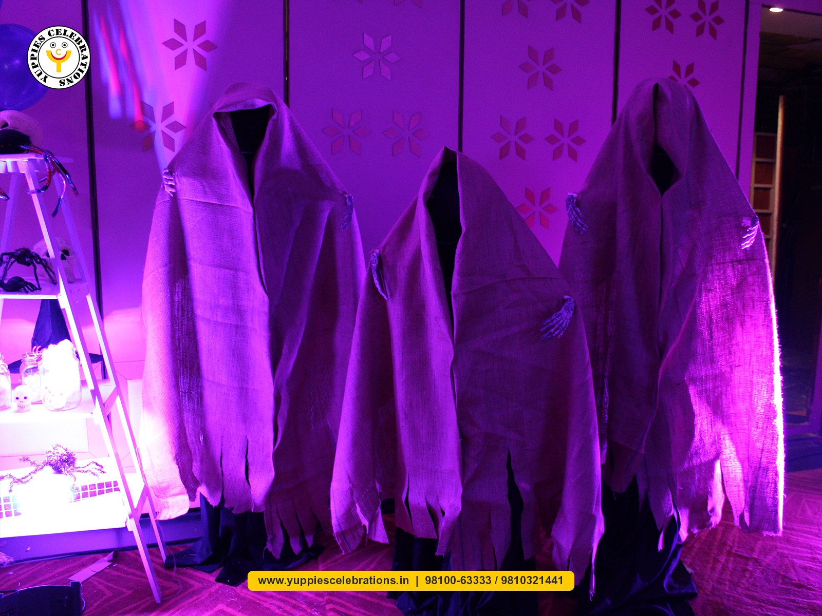 Spooky Halloween Theme Party Decoration by Yuppies Celebrations | Party Planner Delhi