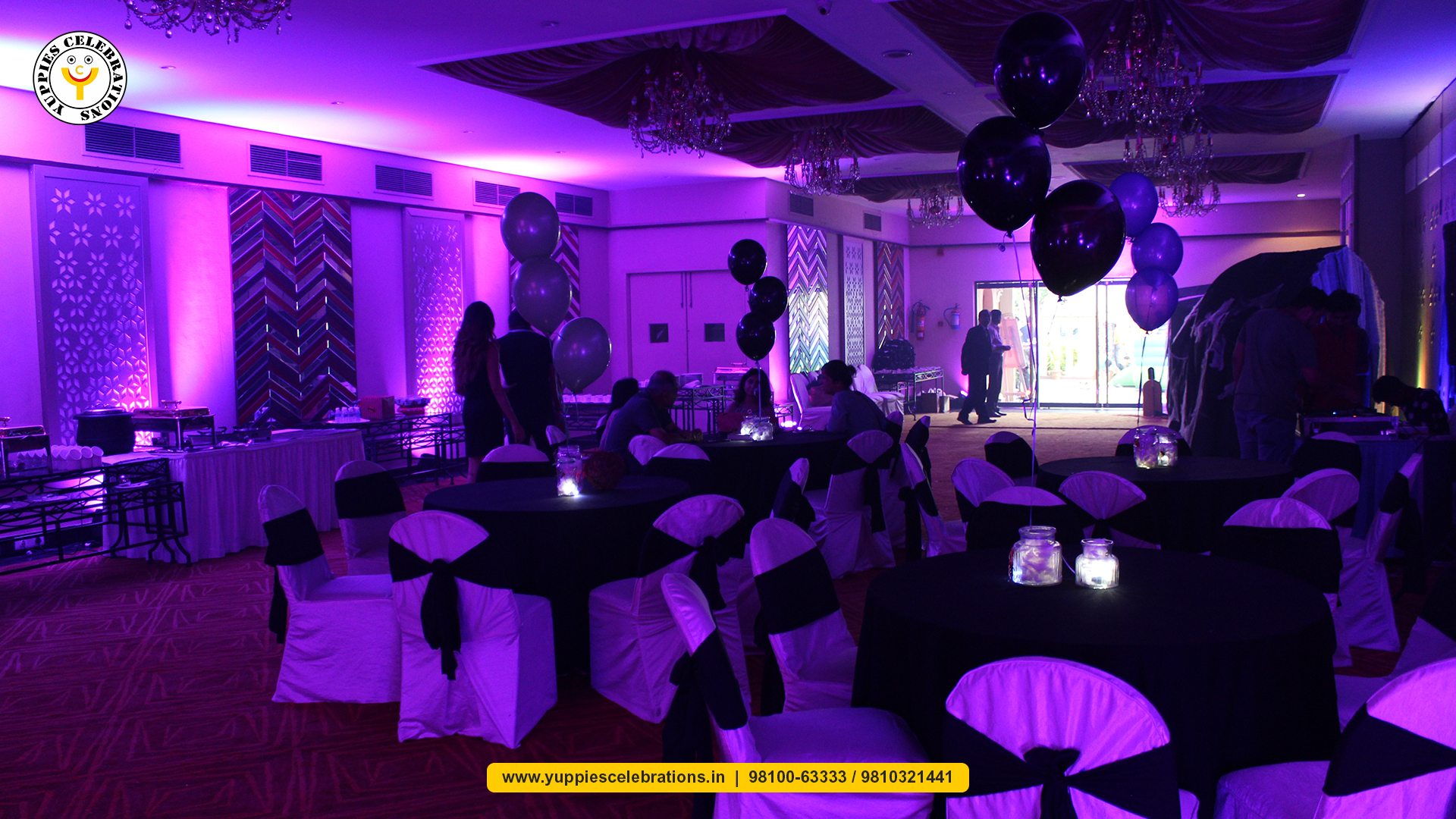 Spooky Halloween Theme Party Decoration by Yuppies Celebrations | Party Planner Delhi