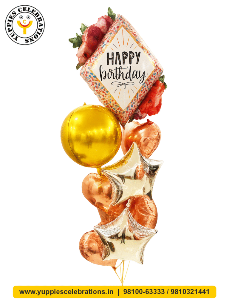 Balloon Bouquet Decoration by Yuppies Celebrations | Party Planner Delhi