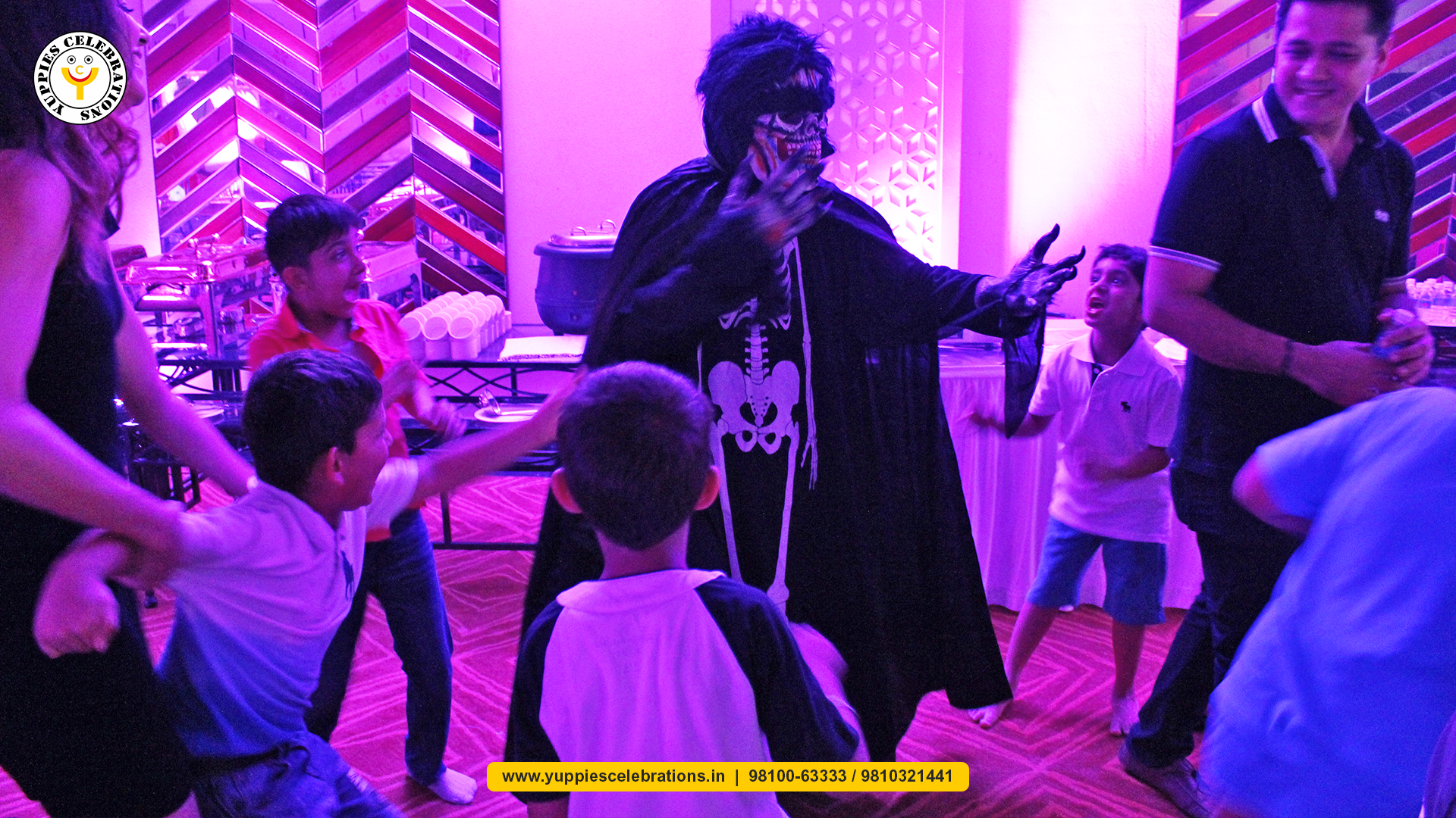 Spooky Halloween Theme Party Decoration by Yuppies Celebrations | Party Planner Delhi