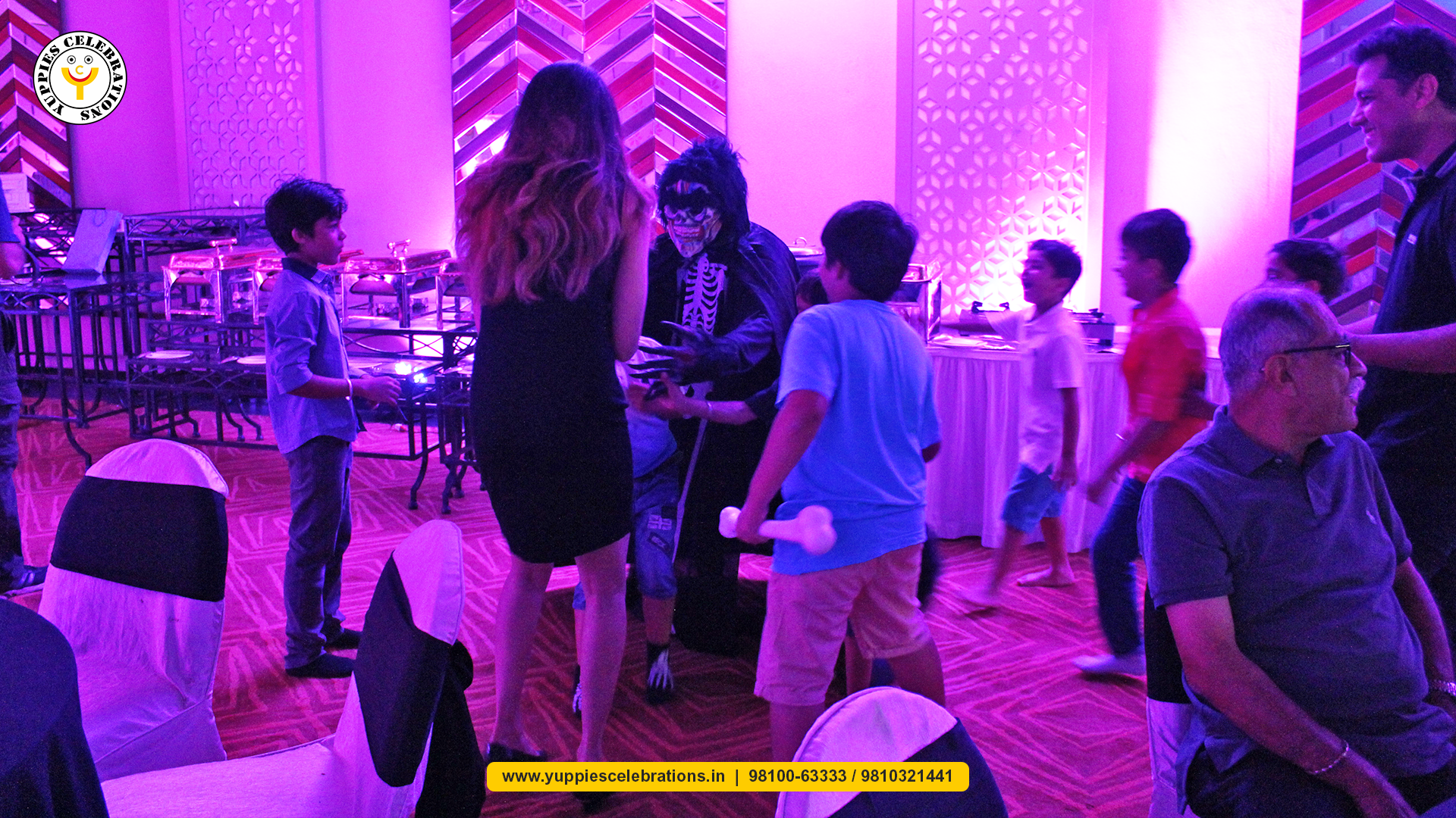 Spooky Halloween Theme Party Decoration by Yuppies Celebrations | Party Planner Delhi