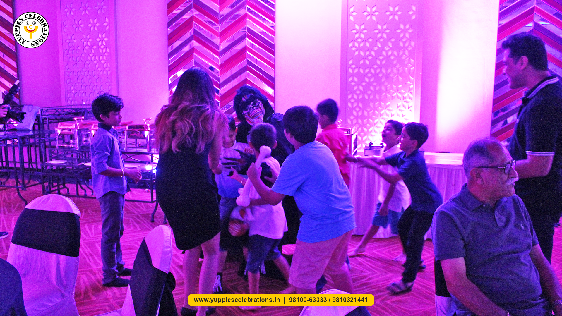 Spooky Halloween Theme Party Decoration by Yuppies Celebrations | Party Planner Delhi