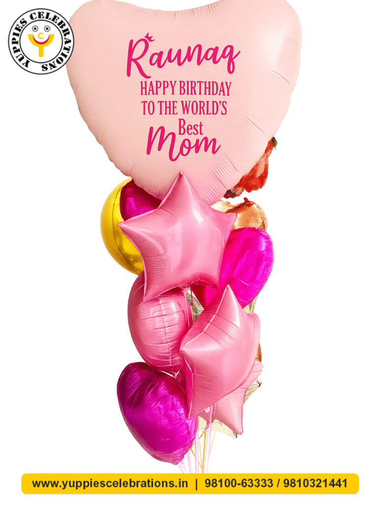 Balloon Bouquet Decoration by Yuppies Celebrations | Party Planner Delhi