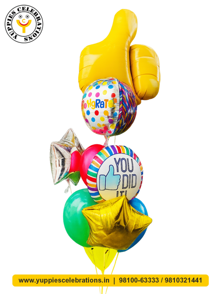 Balloon Bouquet Decoration by Yuppies Celebrations | Party Planner Delhi
