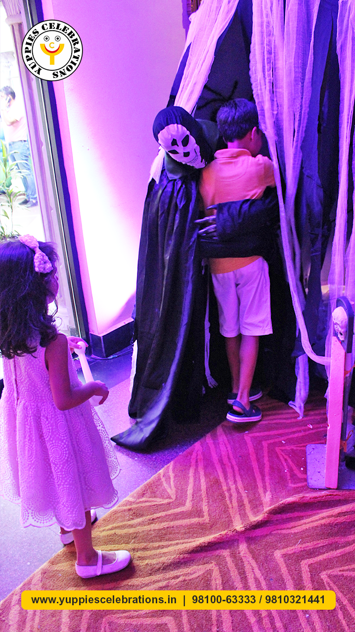 Spooky Halloween Theme Party Decoration by Yuppies Celebrations | Party Planner Delhi