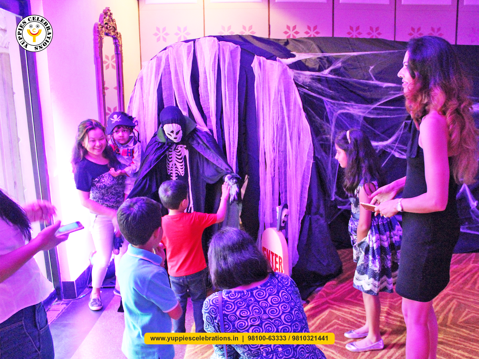 Spooky Halloween Theme Party Decoration by Yuppies Celebrations | Party Planner Delhi